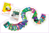 Parents and educators can take advantage of this story-driven challenge cards and curriculums to encourage kids and students STEAM learning.